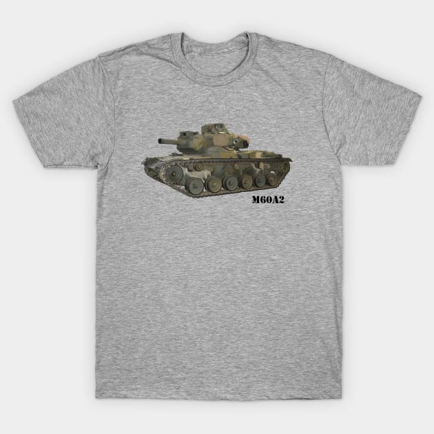 M60A2 Main Battle Tank T-Shirt by Toadman's Tank Pictures Shop